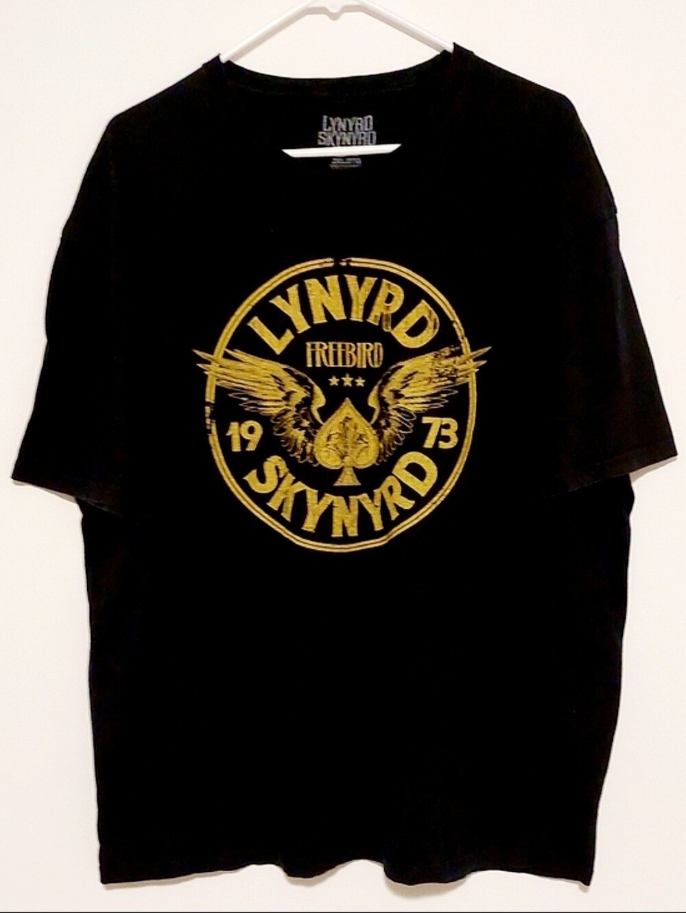 Lynyrd Skynyrd Freebird Black Short Sleeved Graphic Band T-shirt EUC Size 2XL